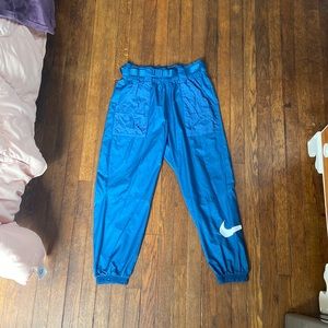 Nike Windbreaker Track Pants with Belt